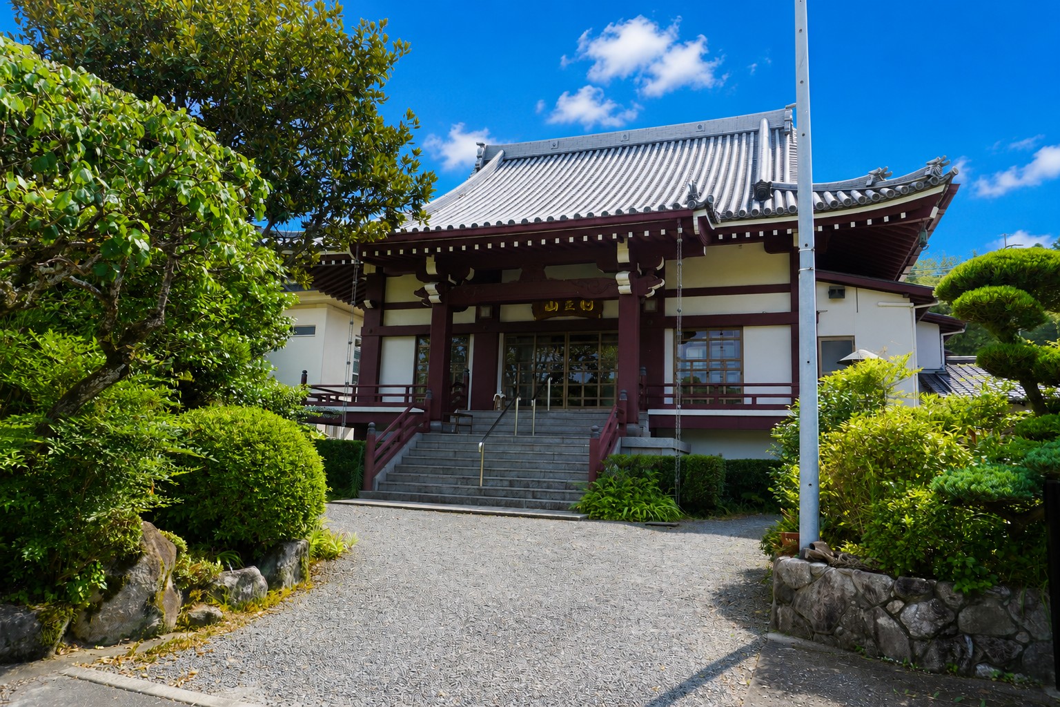 雲乗寺の本堂